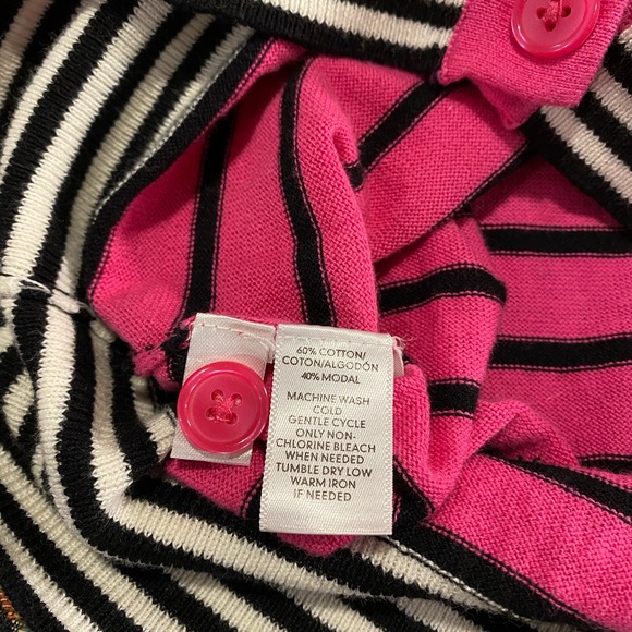 LOFT by Ann Taylor Button Up Cardigan in Fun Fuscia - Womens S - Picture 8 of 10